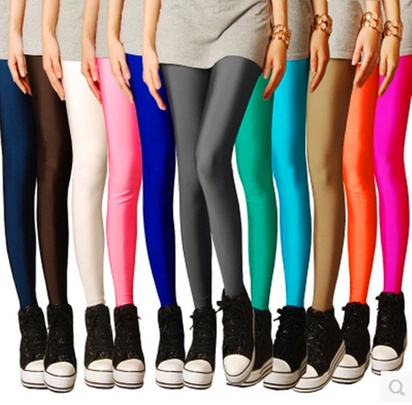 Women's Daily Simple Style Solid Color Ankle-length Leggings