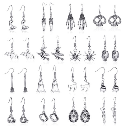 Retro Plating Alloy No Inlaid Earrings