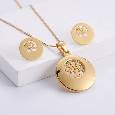 Stainless Steel 18K Gold Plated Korean Style Plating Fruit