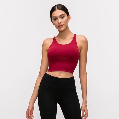 Solid Color Active Tops