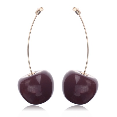 Sweet And Cute Cherry Earrings