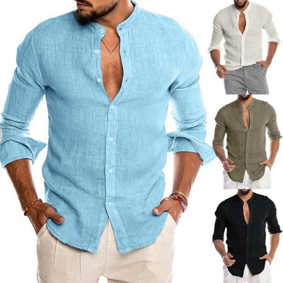 Men's Hoodies Long Sleeve Simple Style Solid Color