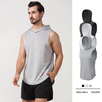 Men's Solid Color Vest Men's Clothing