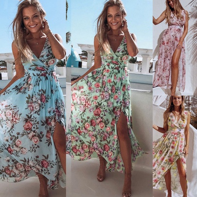 Women's Ditsy Floral Printing Dresses