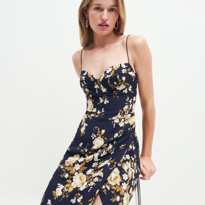 Women's Strap Dress Vacation Strap Printing Zipper Sleeveless Flower Maxi Long Dress Daily Beach