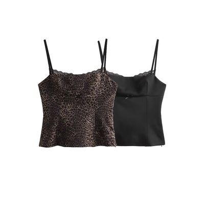 Women's Camisole Tank Tops Streetwear Leopard