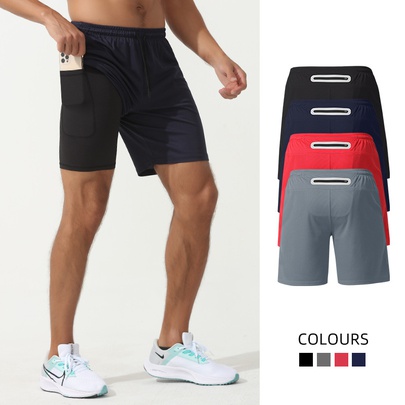 Men's Solid Color Casual Sports Slim Men's Bottoms